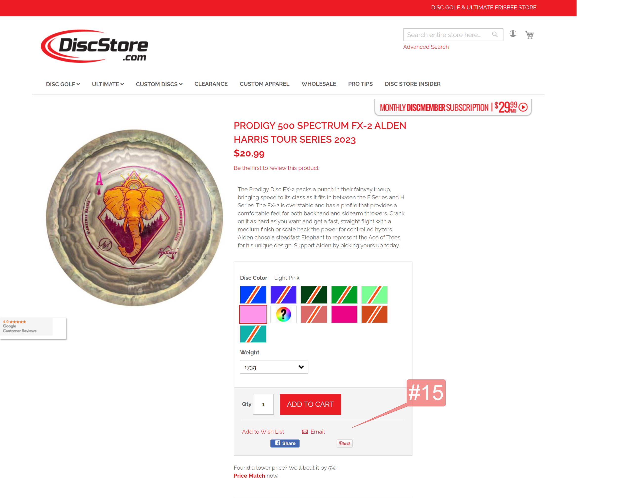 Disc Store Shipping & Store Pickup